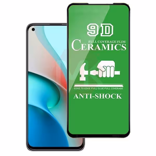 گلس Mi 11 Lite با پوشش کامل محافظ سرامیکی اصلی شیائومی Mi 11 Lite با چسب کامل محافظ صفحه نمایش نانو سرامیکی