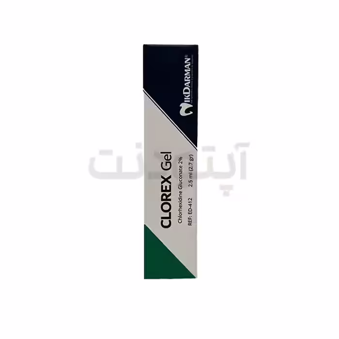 ژل کلرهگزیدین گلوکونات 2% Nik Darman - CLOREX Gel