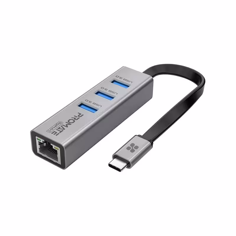 هاب 4 پورت پرومیت مدل GigaHub-C