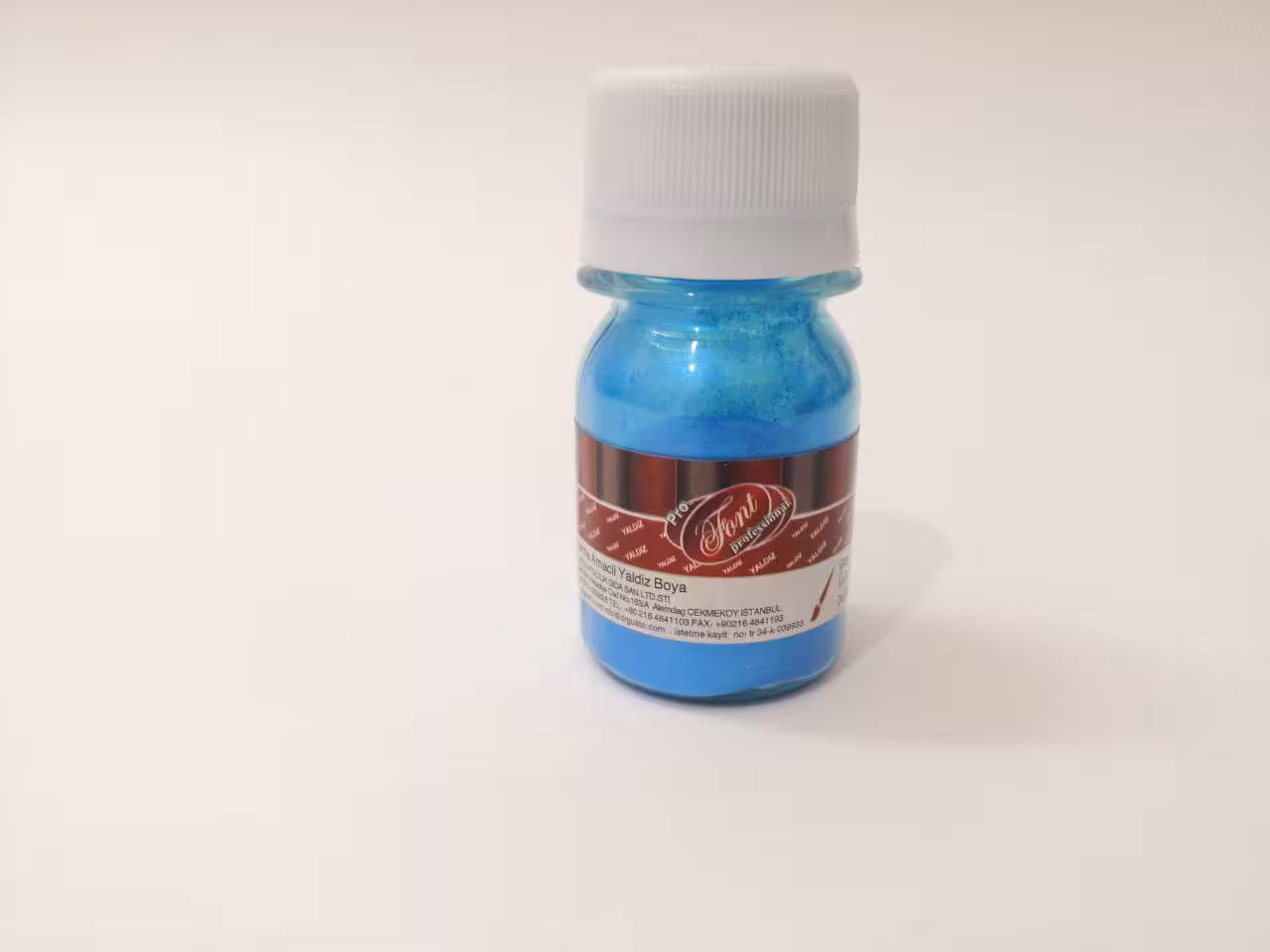 رنگ پودری فونت آبی