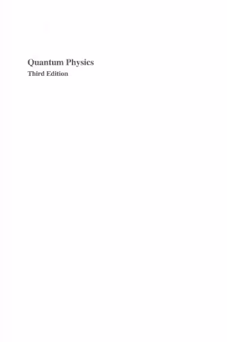 خرید و دانلود نسخه کامل کتاب Quantum Physics
