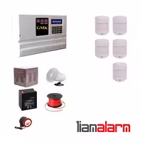 پکیج دزدگیر اماکن باسیم مدل جی ام کا سیم کارتی و تلفنیGM910H65