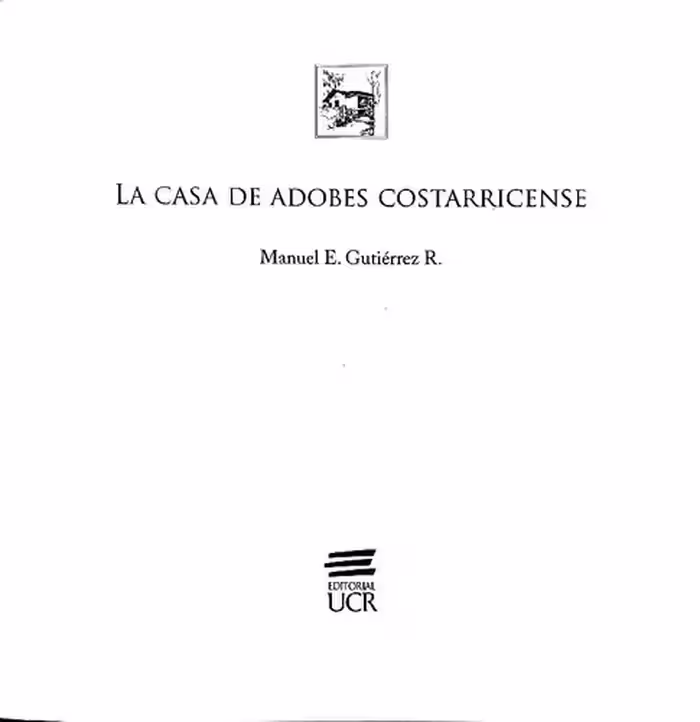 خرید و دانلود نسخه کامل کتاب La casa de adobes costarricense
