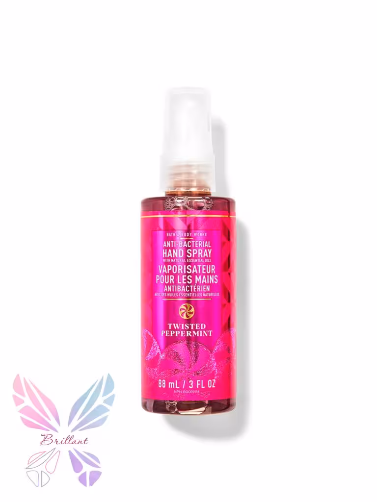 اسپری دست بث اند بادی مدل Twisted Peppermint