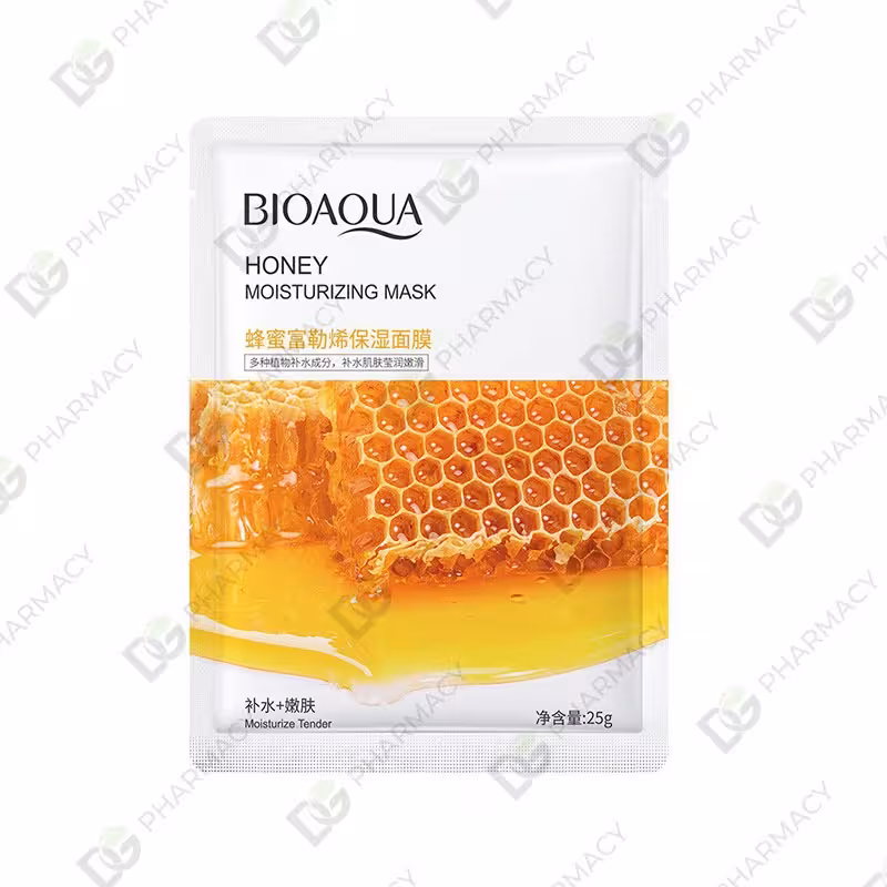 ماسک ورقه ای آبرسان عسل بیوآکوا|Bioaqua Honey Mask 25g دیجی فارماسی