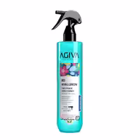 اسپری دوفاز آگیوا نرم کننده و رطوبت رسان مو  Agiva حاوی 8D Hyaluron با محافظ حرارتی حجم  Agiva 8D Hyaluron Pro Care Two Phase Conditioner – 400 ml