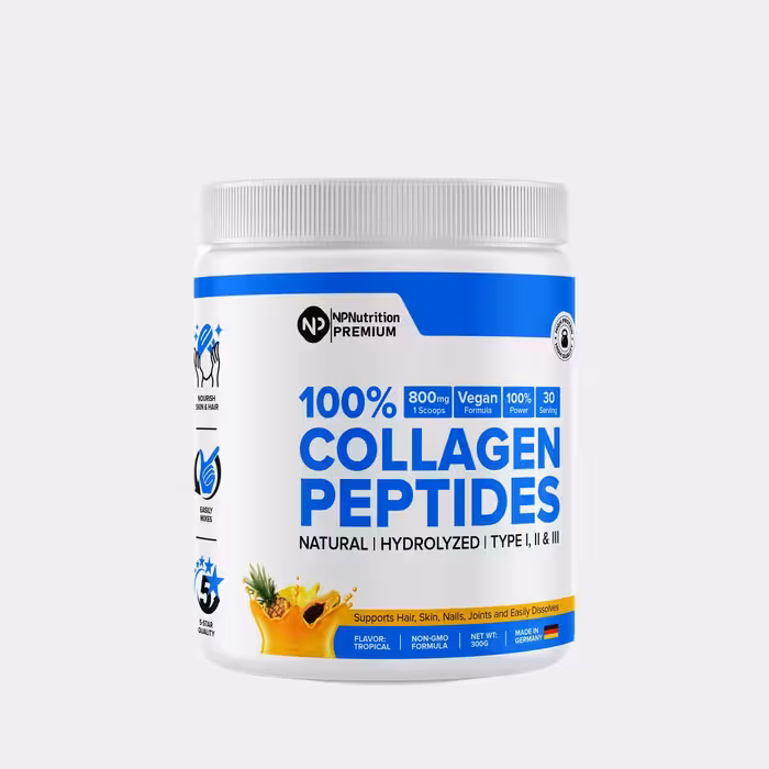 کلاژن پپتید 300 گرم 30 سرو ان پی نوتریشن