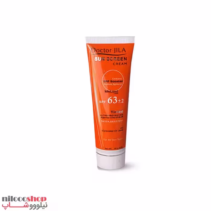کرم ضد آفتاب رنگی دکتر ژیلا SPF 63