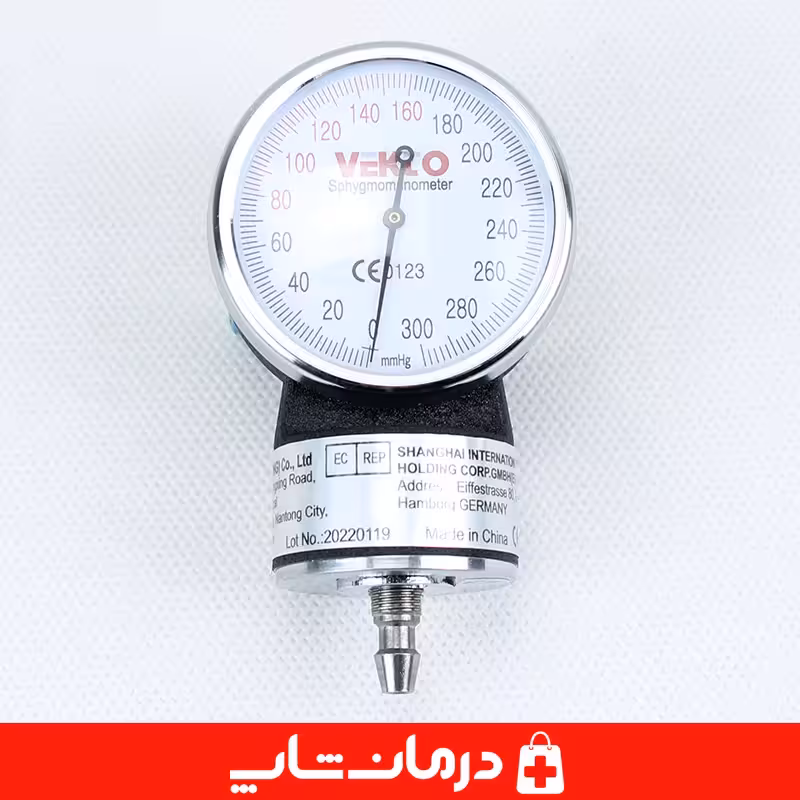 خرید گیج فشارسنج وکتو گیج فشار پزشکی با صفحه بزرگ vekto
