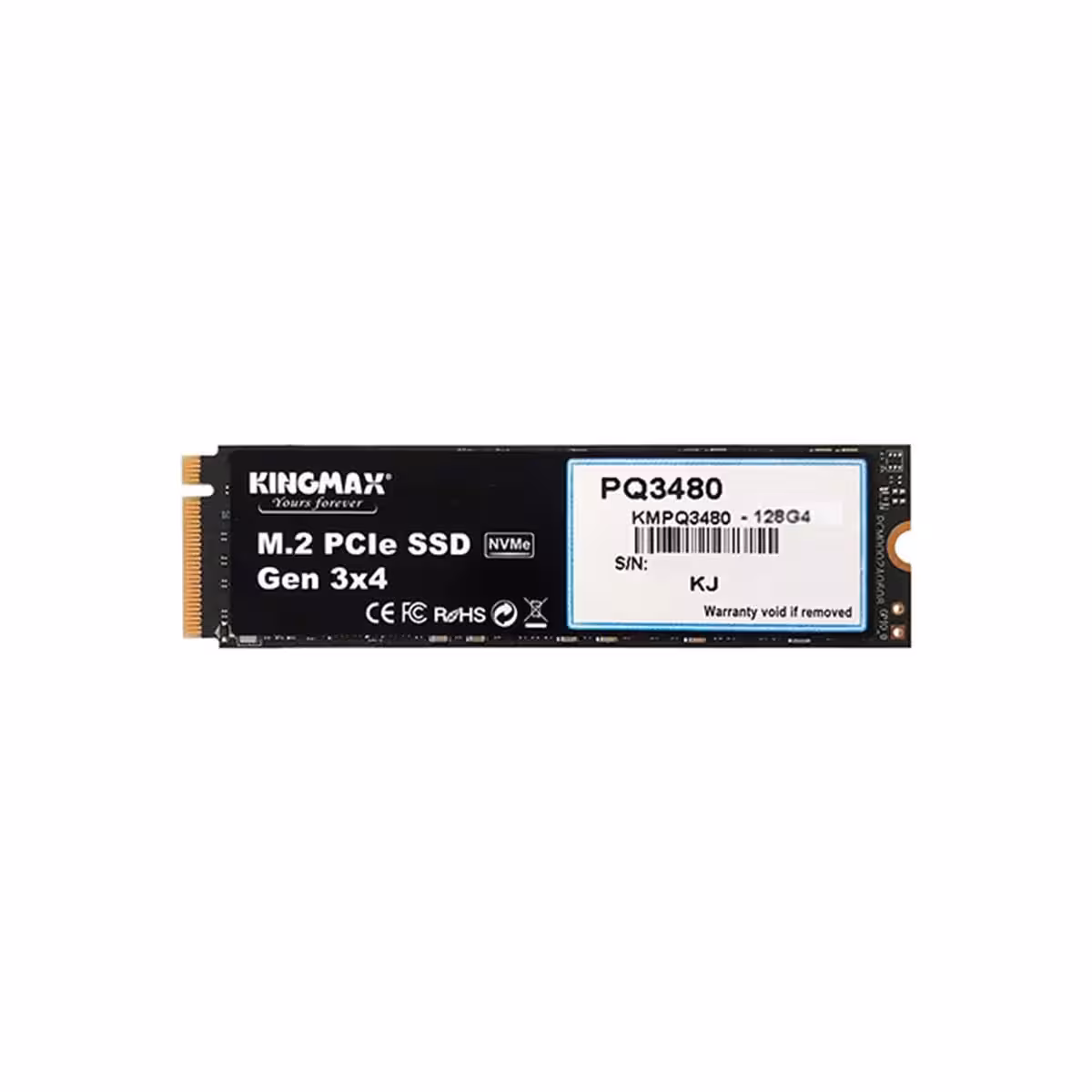 اس اس دی کینگ مکس Kingmax PQ3480 NVMe M.2 ظرفیت 256 گیگابایت