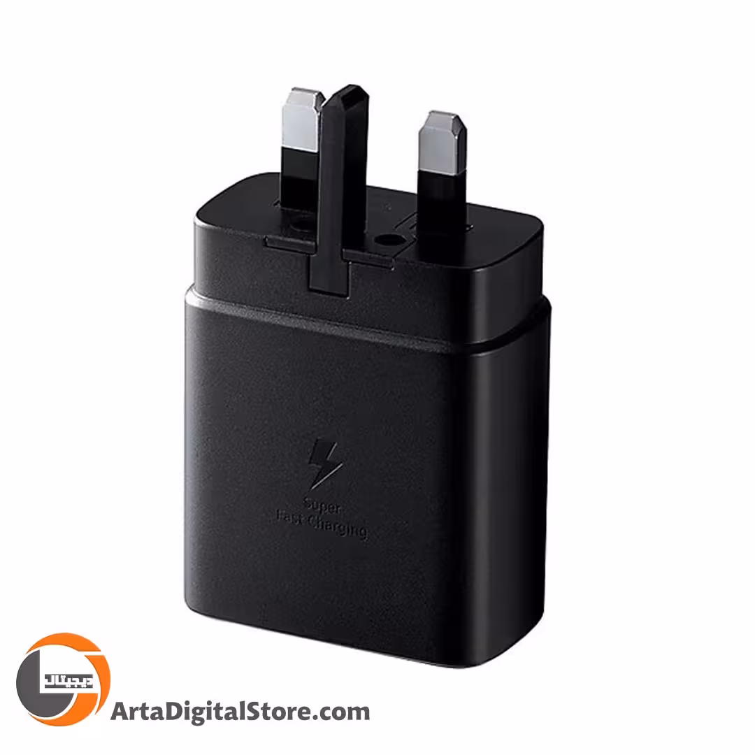 شارژر 45 وات سامسونگ 3 پین Charger Adapter Samsung 45W 3-pin Type-C بدون پک