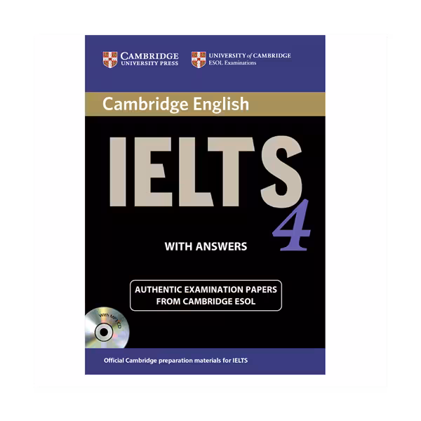 کتاب زبان IELTS Cambridge 4 همراه با CD انتشارات کمبریج