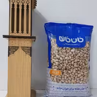 لوبیا چیتی بسته بندی 800 گرمی خان خانه