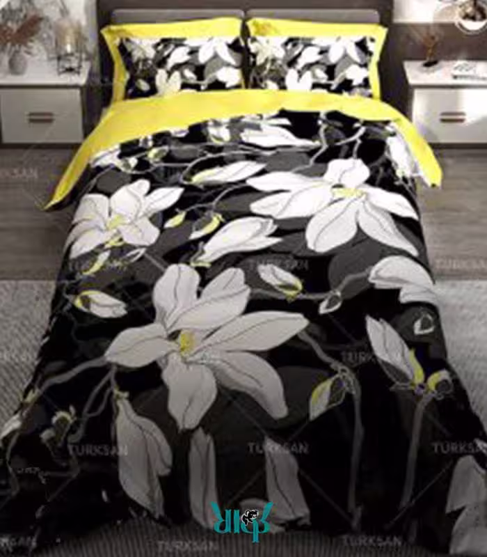 روتختی دو نفره با طرح گلدار کد D501