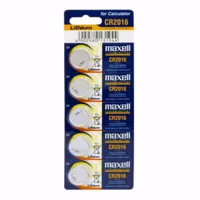 باطری ورقه ای 2016 MAXELL