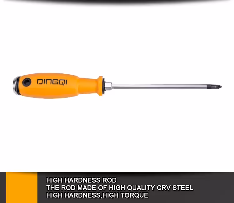 پیچگوشتی ضربه خور و آچارخور چهارسو سایز 100*6 دینگی مدل 68104 DINGQI