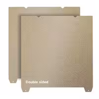 صفحه ساخت پرینتر سه بعدی ( Textured PEI دو طرفه طلایی) ابعاد 235*235