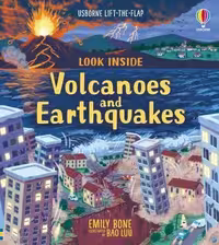 کتاب "Look Inside Volcanoes and Earthquakes"