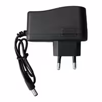 آداپتور مودم 12 ولت 1آمپر  پک سفید – طول کابل 40cm