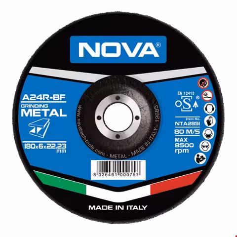 صفحه برش استیل مینی 115 میلیمتری نووا 2880