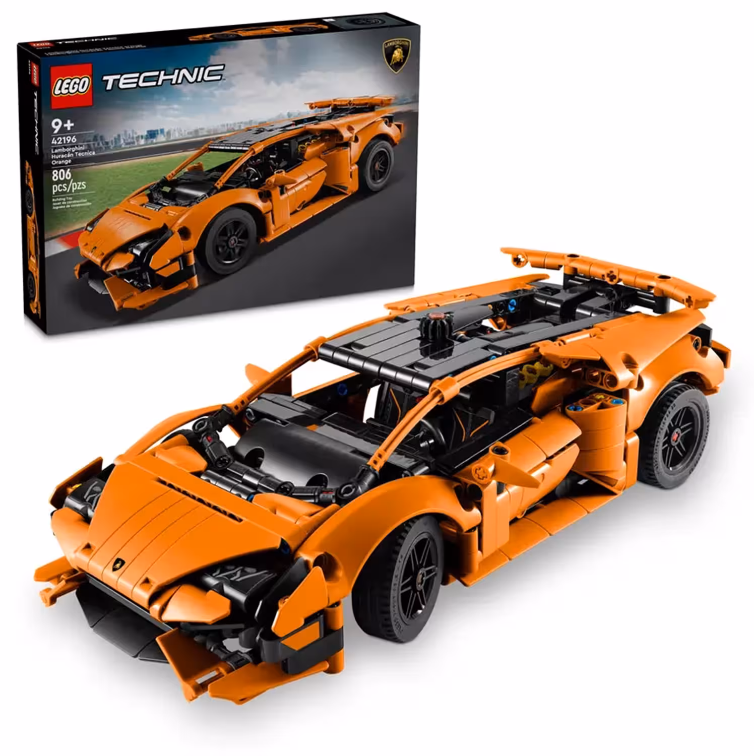 لگو تکنیک مدل Lamborghini Huracán Tecnica Orange 42196