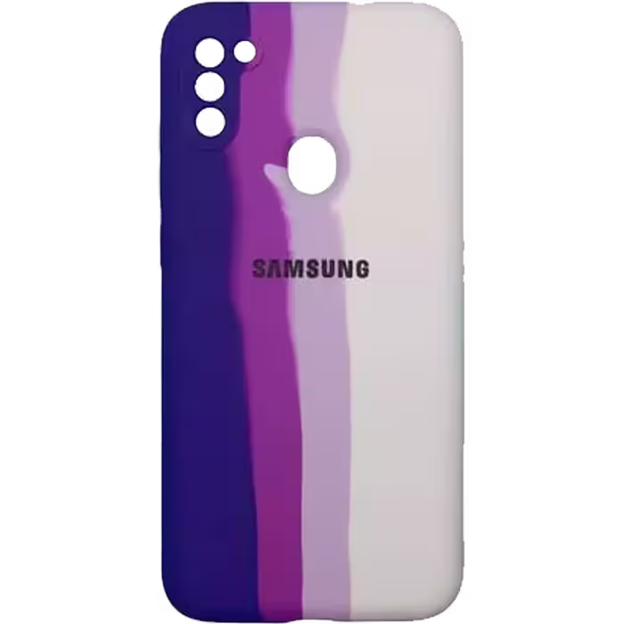 قاب مدل سیلیکون رنگین کمانی مناسب برای موبایل سامسونگ Galaxy A11