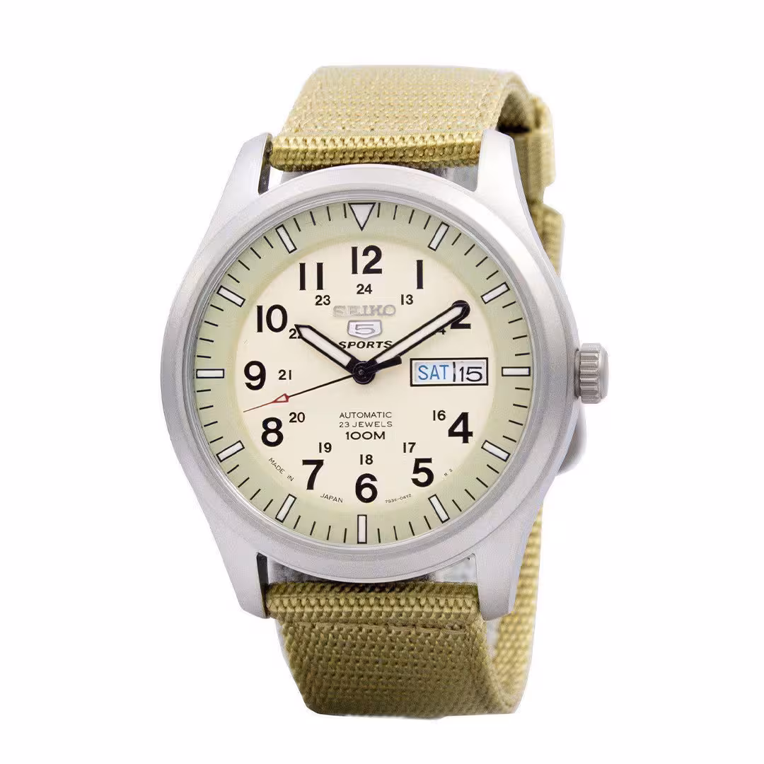 ساعت مچی زنانه/مردانه سیکو SEIKO 5 SNZG07J1