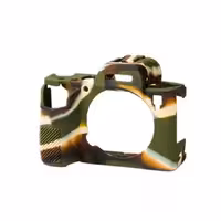 کاور سیلیکونی سونی Silicon cover of Sony camera A7MIV/A7IV رنگ سبز ارتشی