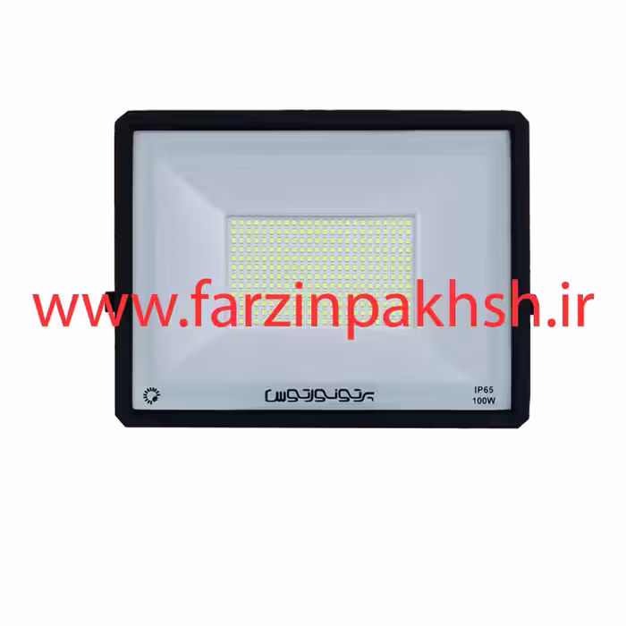 پروژکتور رنگی 100 وات پرتو نور توس مدل هانیس
