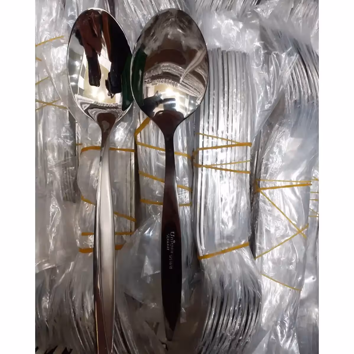 قاشق و چنگال غذاخوری 6 پارچه یونیک مدل ماینز