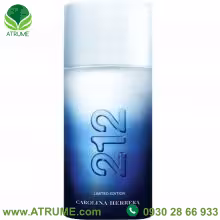 عطر ادکلن کارولینا هررا 212 سامر مردانه 100 میل مردانه