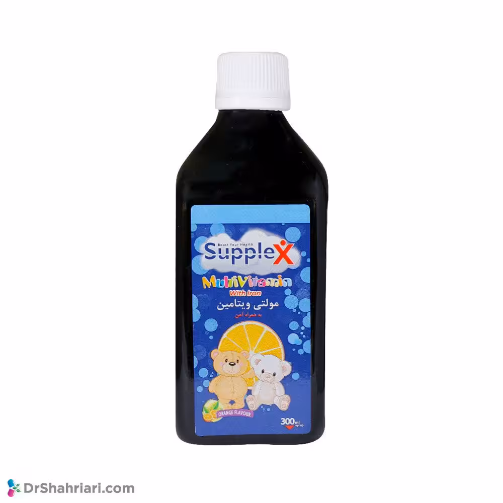 شربت مولتی ویتامین به همراه آهن ساپلکس | 300 میلی لیتر