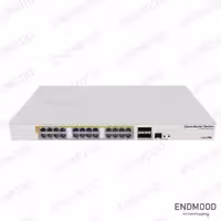 روتر سوئیچ کلود میکروتیک 24 پورت گیگابیتی مدل CRS328-24P-4S RM
