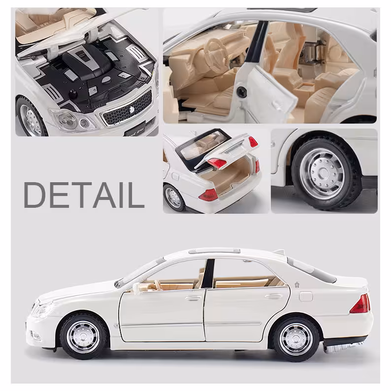 اسباب بازی ماشین فلزی عقب کش و کلکسیونی مدل تویوتا