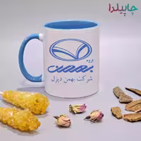 لیوان با لوگو گروه بهمن