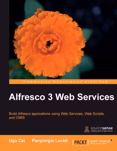 خرید و دانلود نسخه کامل کتاب Alfresco 3 Web Services