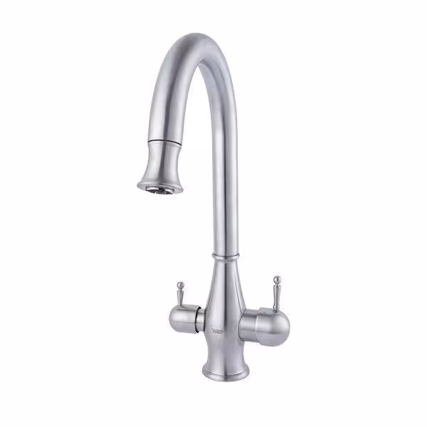 شیر ظرفشویی دومنظوره راسان مدل رزا رنگ کروم مات