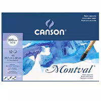 بلوک مقوا آبرنگ کانسون سایز A3 (ابعاد 42*29.7 سانتیمتر)