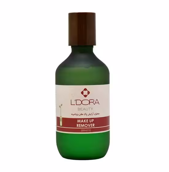 محلول آرایش پاککن دوفاز ویتامینه لدورا L'DORA VITAMIN TWO-PHASE MAKE