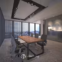 میز کنفرانس چوب فروش کد CK79