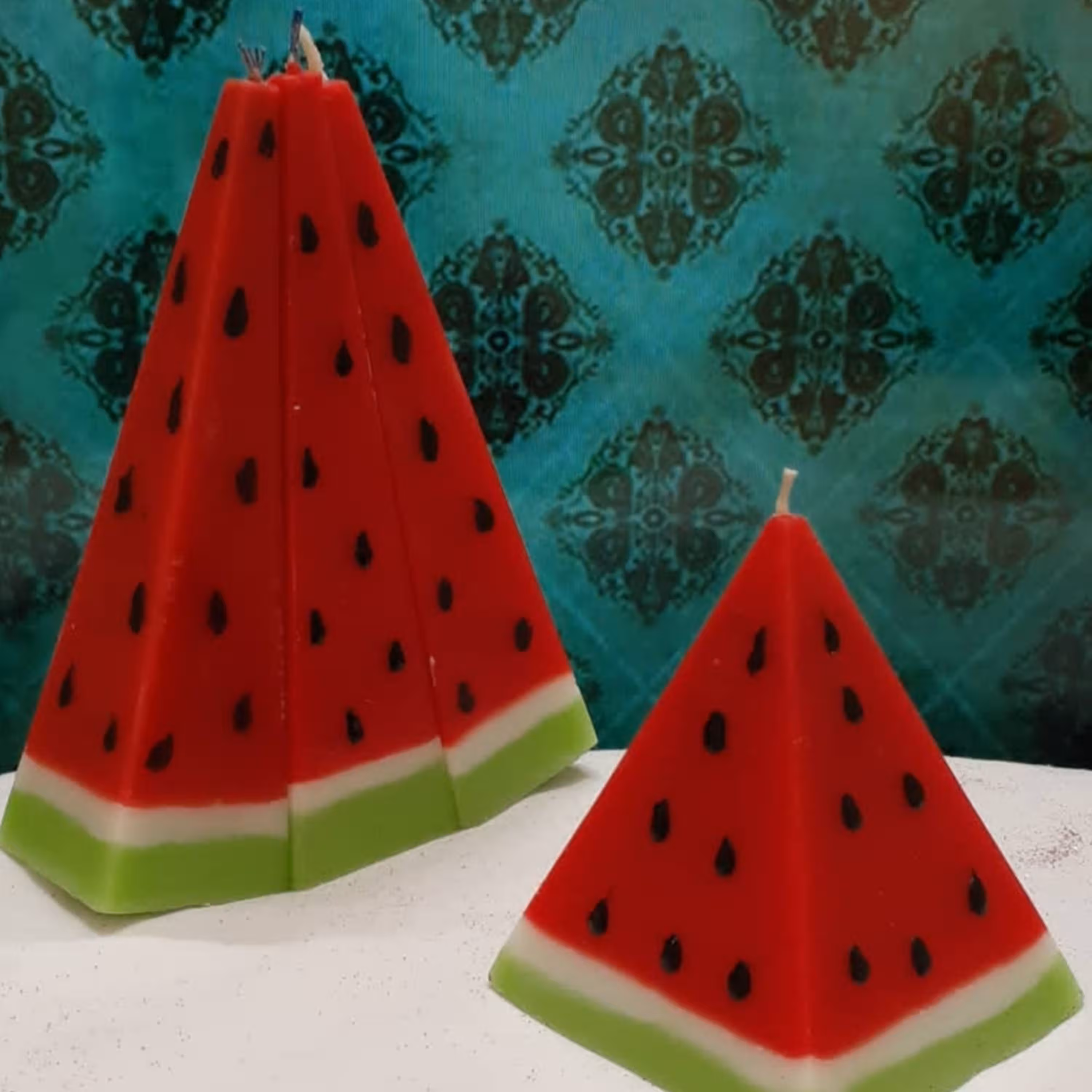 شمع یلدا طرح هندوانه