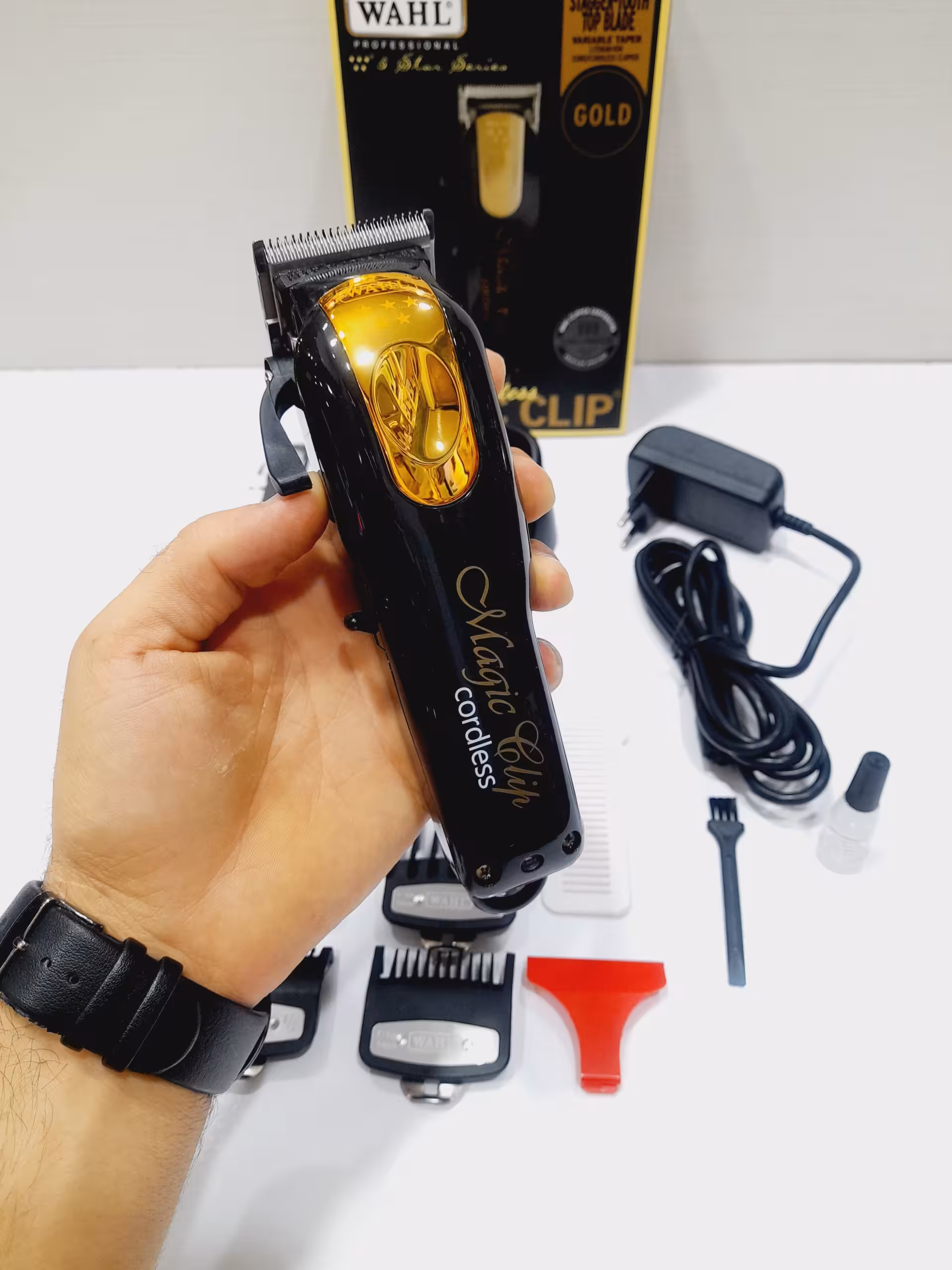 ماشین اصلاح وال مجیک کلیپ گلد Magic Clip Cordless Gold