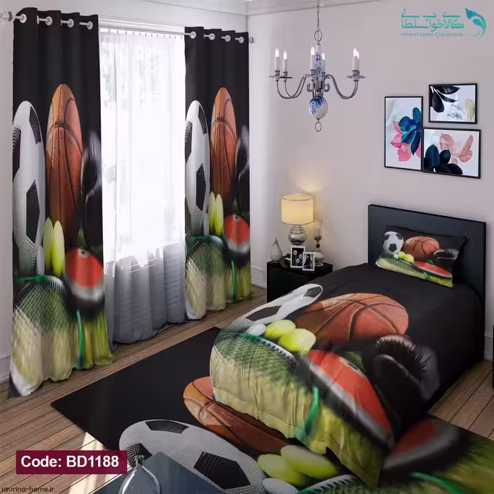 روتختی طرح توپ یکنفره کد BD1188