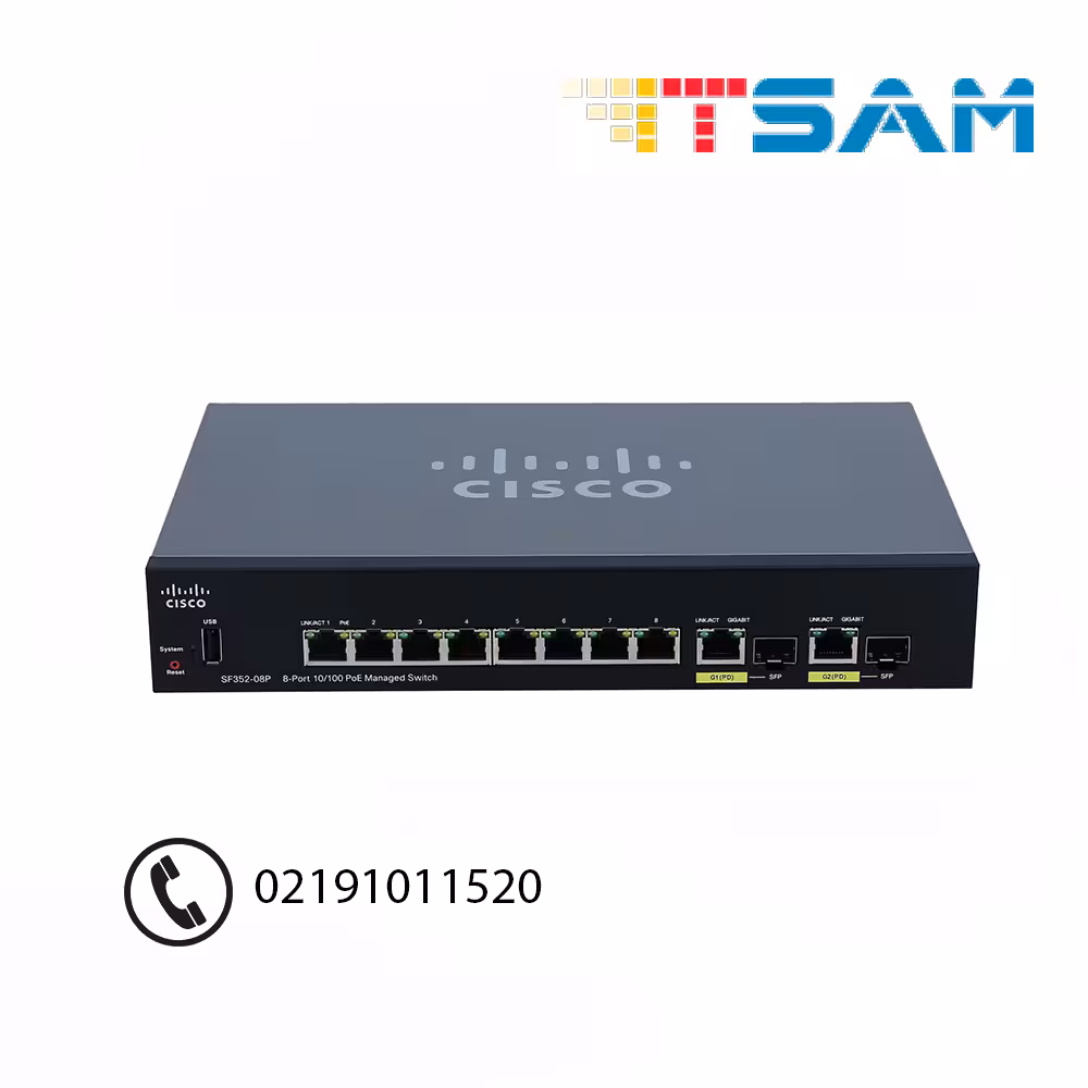 سوئیچ سیسکو مدل SF352-08P