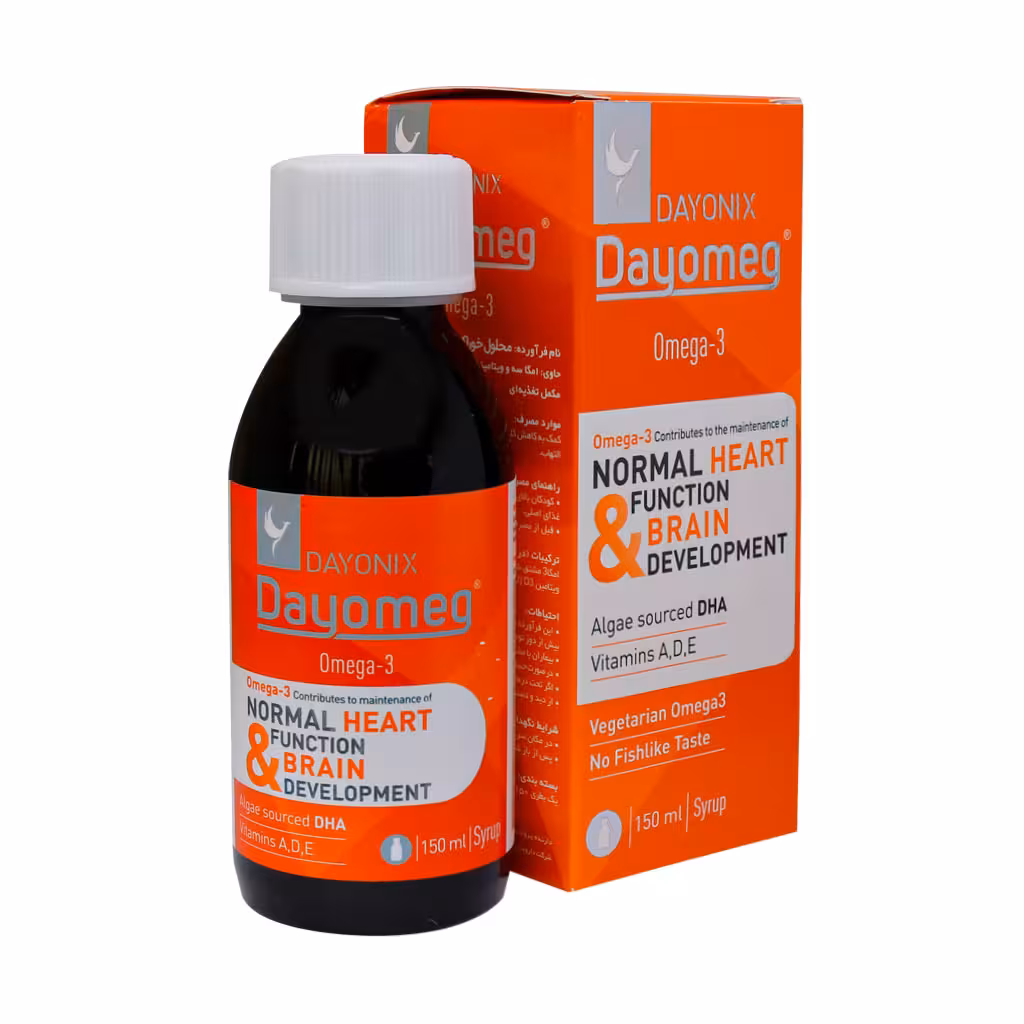 شربت دایونیکس دیومگ امگا 3 برای کودکان | 150 میلی لیتر