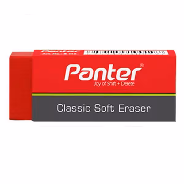 پاک کن پنتر Classic قرمز متوسطPanter