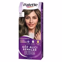 کیت رنگ مو پلت سری GOZ ALICI شماره 1-6 خاکستری تیره قهوه‌ای