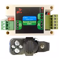 گیرنده و ریموت دربازکن NJB دو کانال 12 ولتی مدل SSBC | چاوه