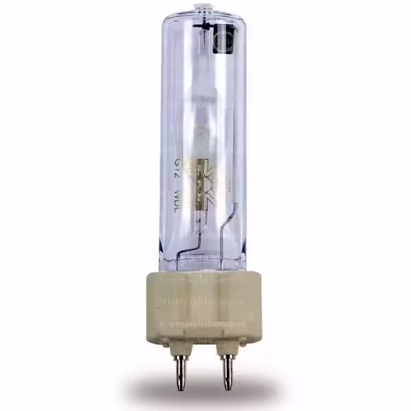لامپ متال هالید بخار هلیم پایه (G12) 70 وات / MH
