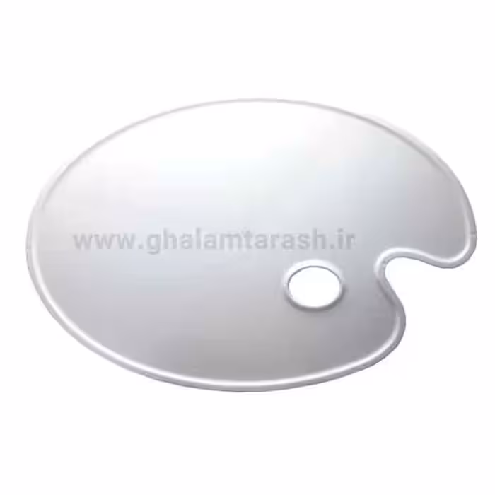 پالت پلاستیکی بزرگ رنگ روغن (طرح بیضی و صاف)